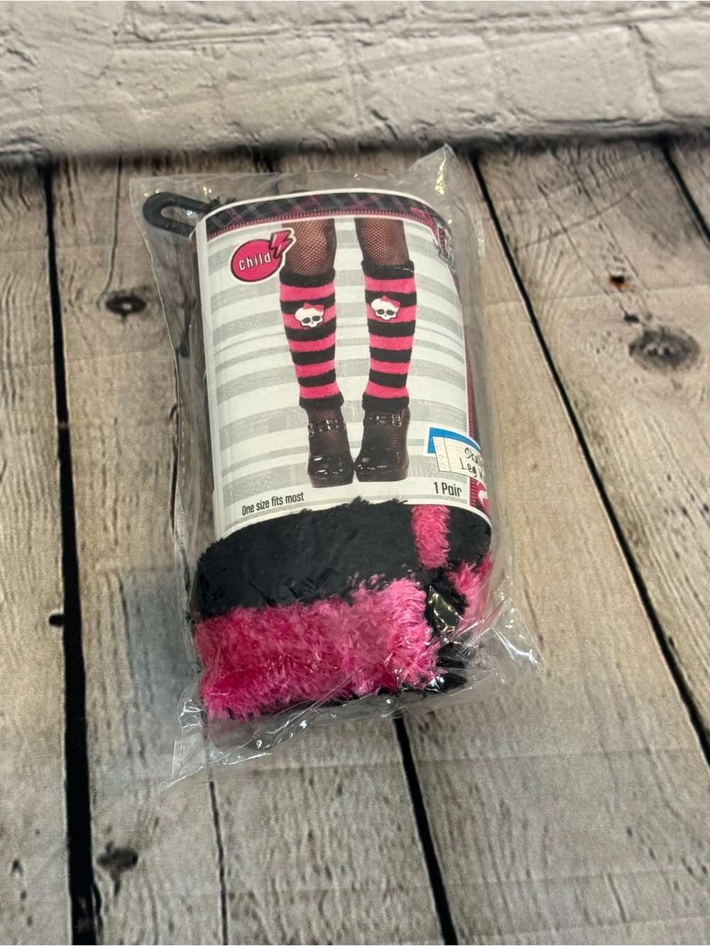 Monster High Child Fuzzy Leg Warmers